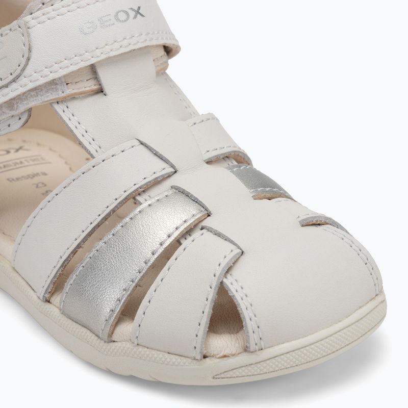 Children's sandals Geox Macchia white 7