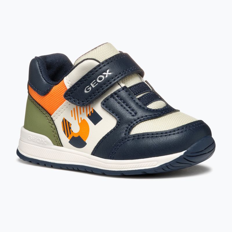 Children's shoes Geox Rishon navy/light orange 8