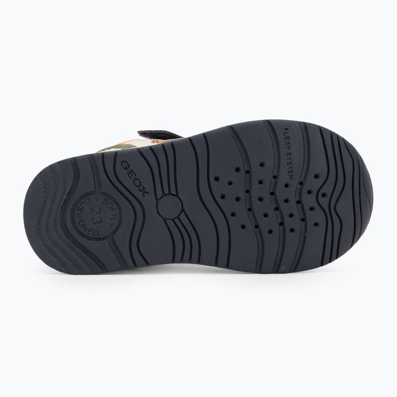 Children's shoes Geox Rishon navy/light orange 4