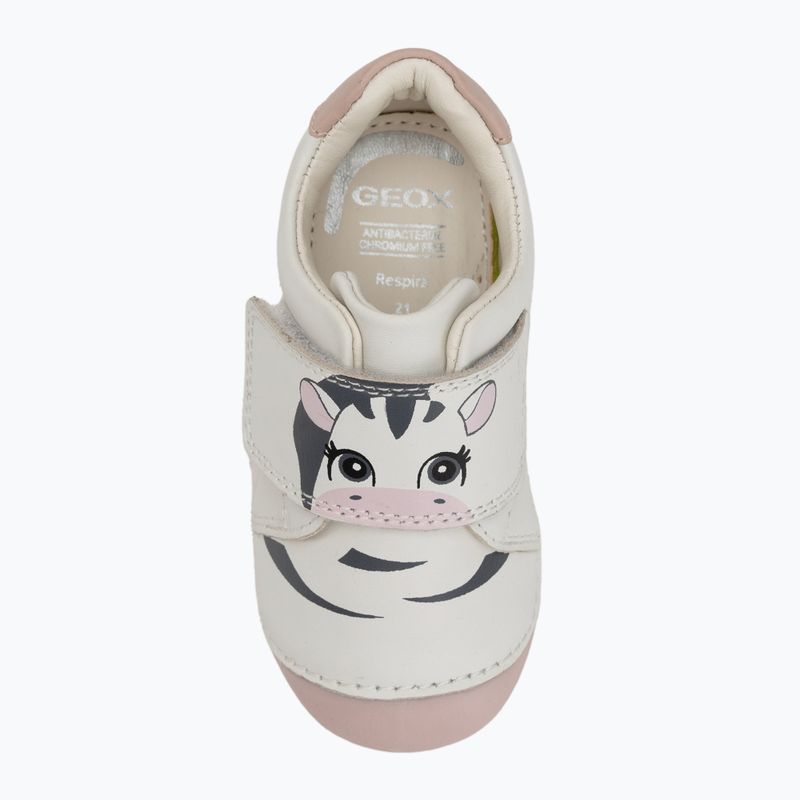 Children's shoes Geox Tutim white/rose 5