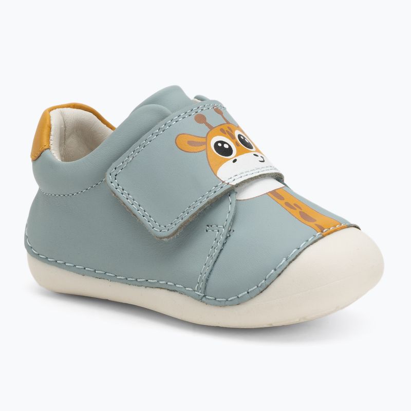 Children's shoes Geox Tutim sage/ochre yellow