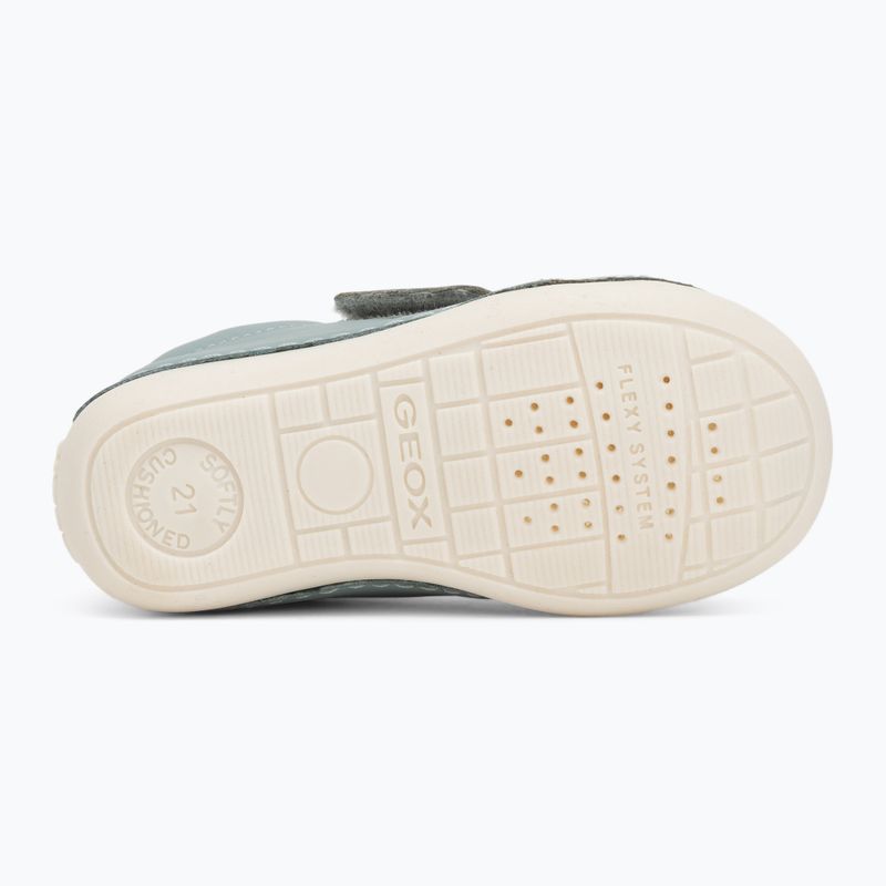 Children's shoes Geox Tutim sage/ochre yellow 4