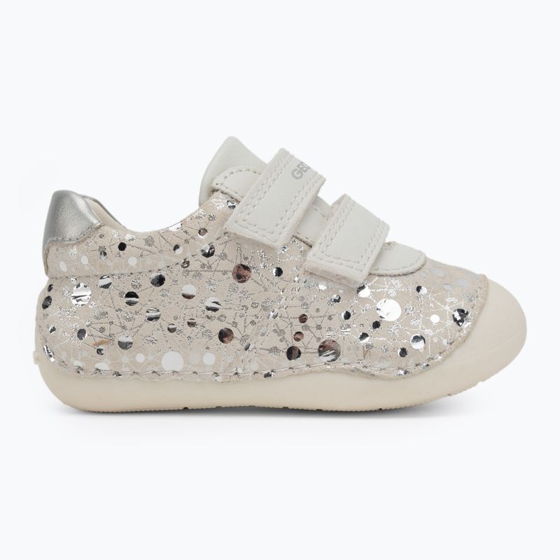 Children's shoes Geox Tutim white/silver 2