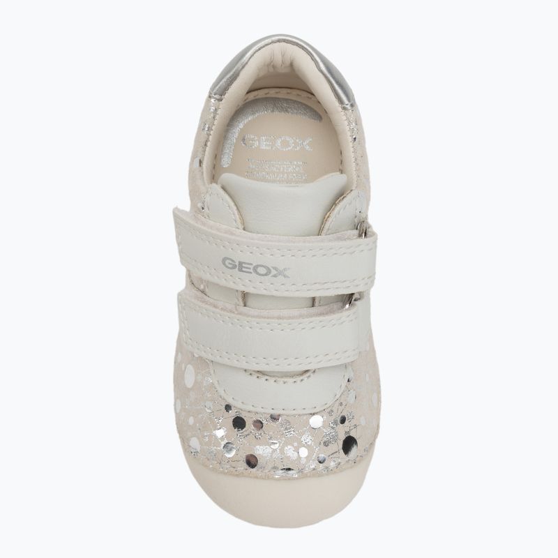 Children's shoes Geox Tutim white/silver 5