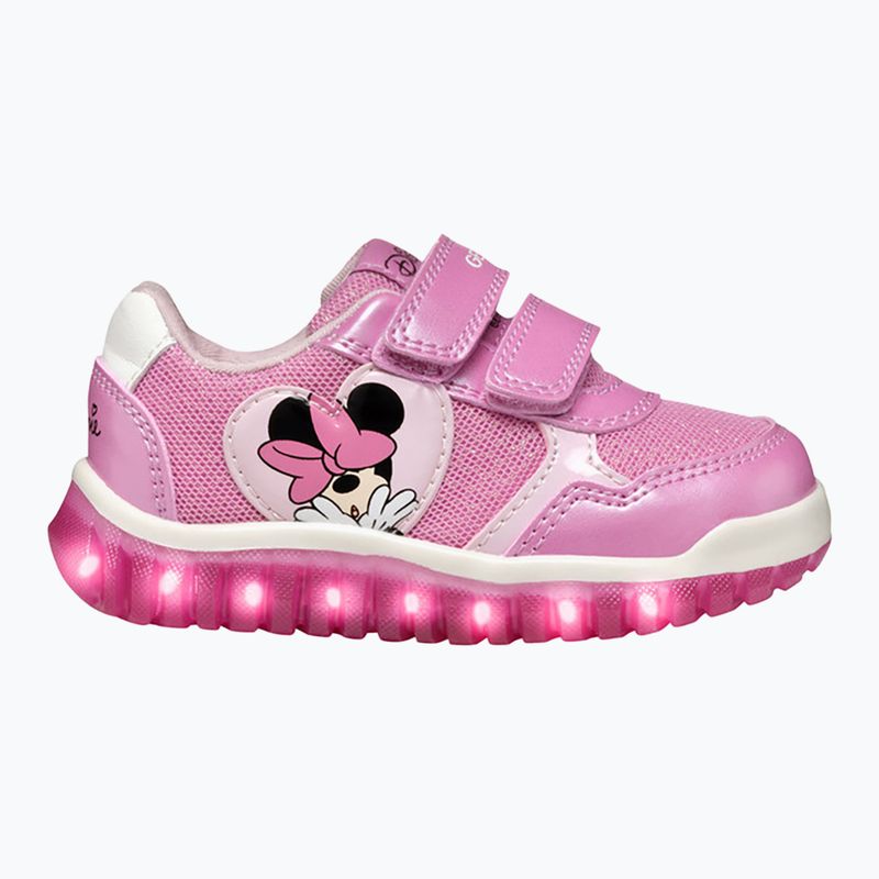 Geox Lightyloo dark pink children's shoes 10
