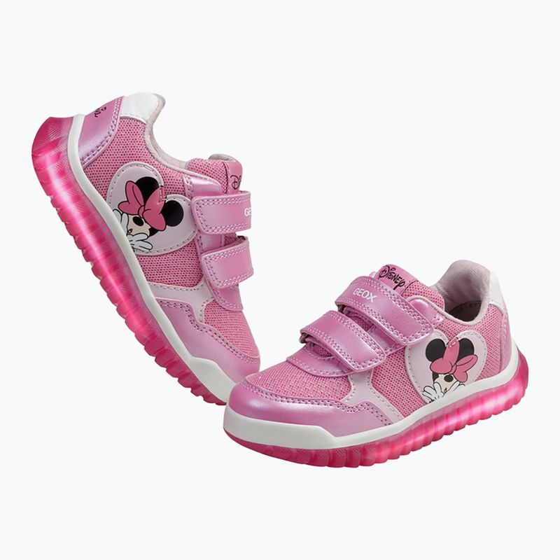 Geox Lightyloo dark pink children's shoes 17