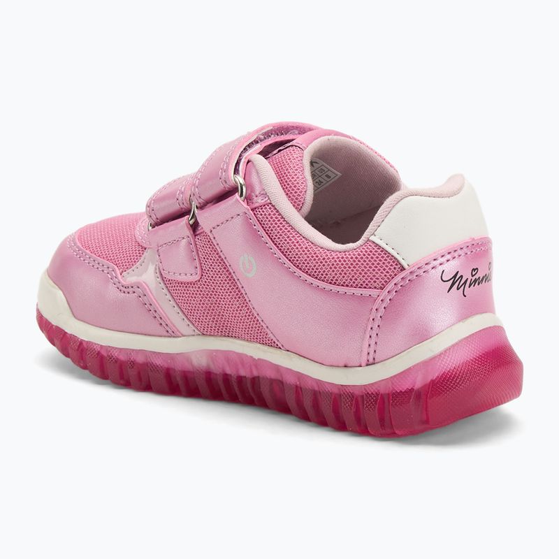 Geox Lightyloo dark pink children's shoes 3