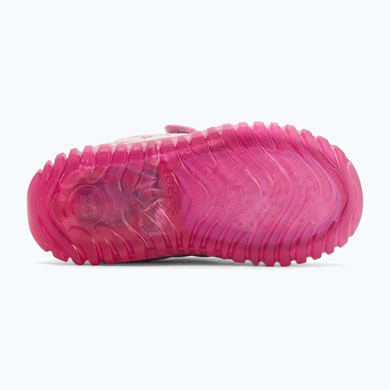 Geox Lightyloo dark pink children's shoes 4
