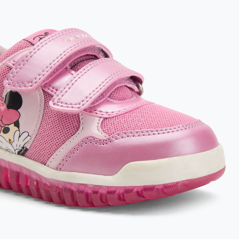 Geox Lightyloo dark pink children's shoes 7