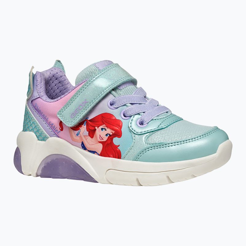 Geox Fadinlight sea green/lilac children's shoes 8
