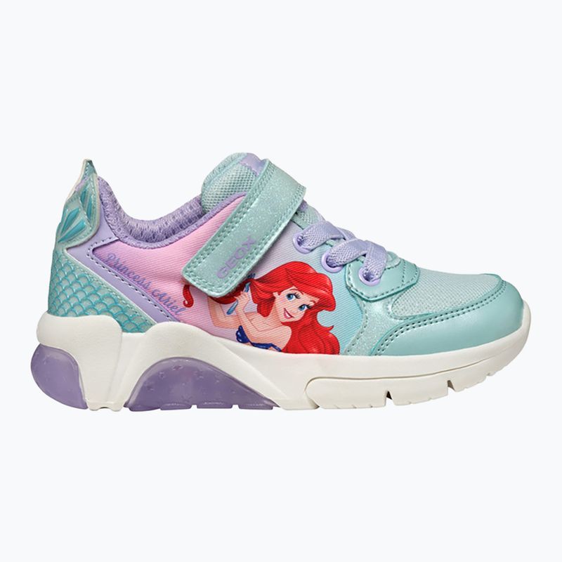 Geox Fadinlight sea green/lilac children's shoes 9