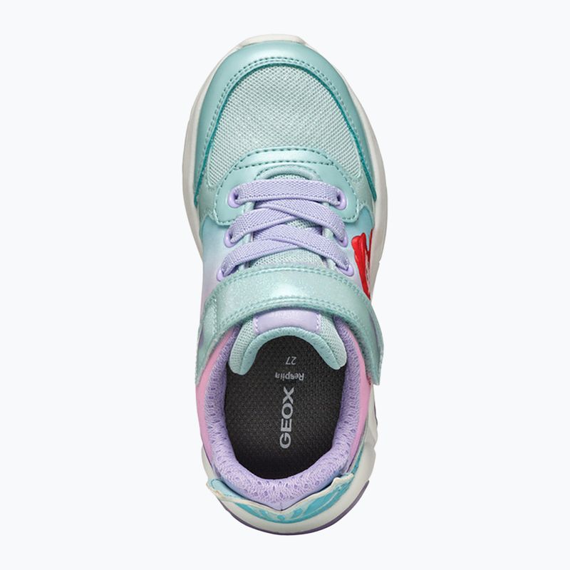 Geox Fadinlight sea green/lilac children's shoes 14