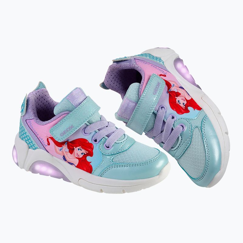 Geox Fadinlight sea green/lilac children's shoes 15