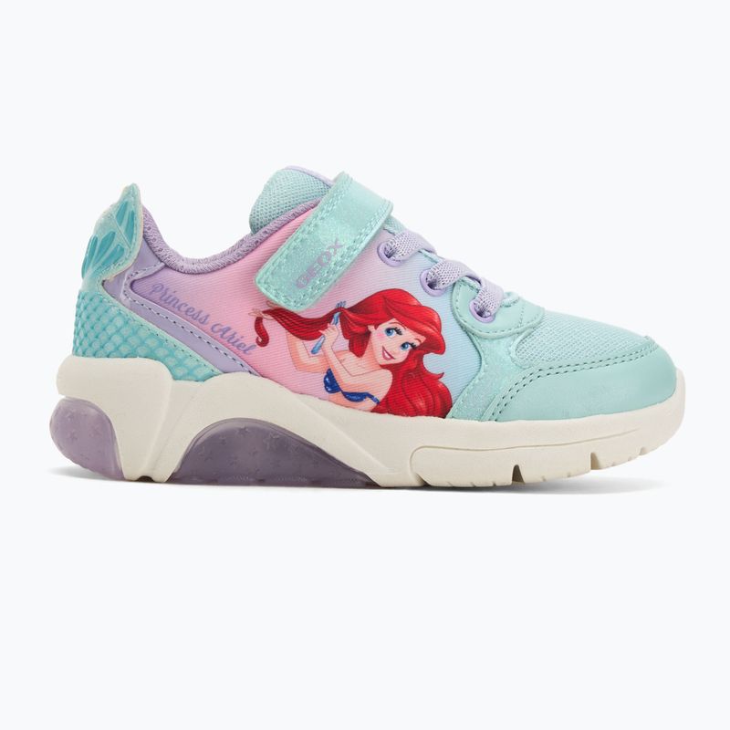 Geox Fadinlight sea green/lilac children's shoes 2