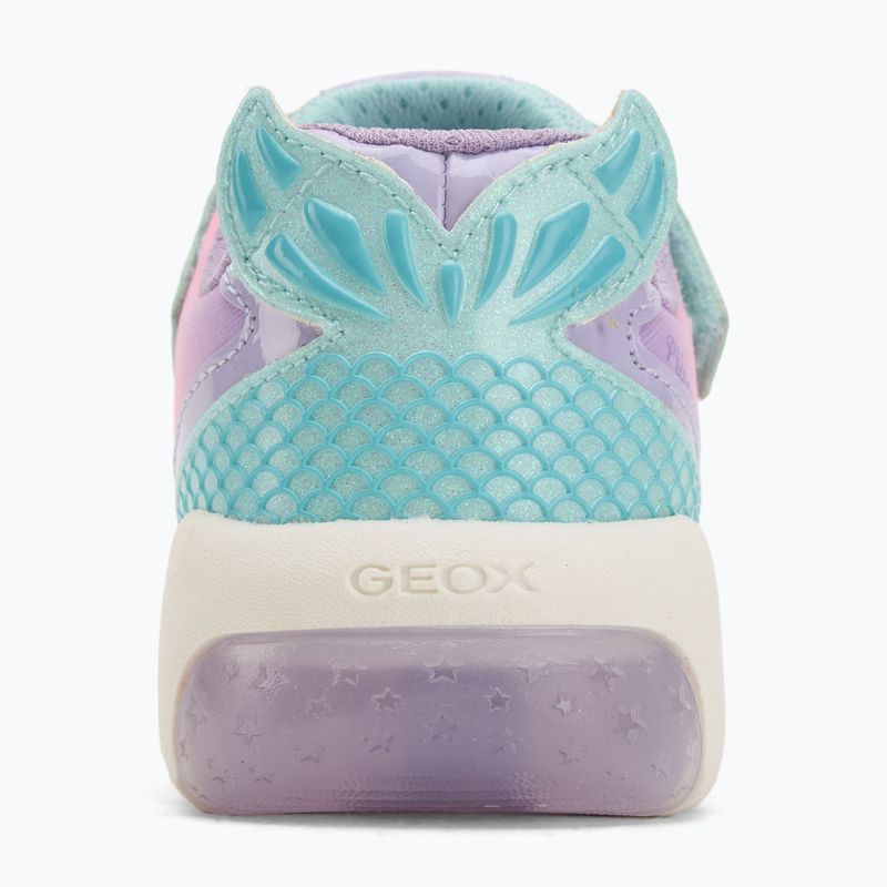 Geox Fadinlight sea green/lilac children's shoes 6