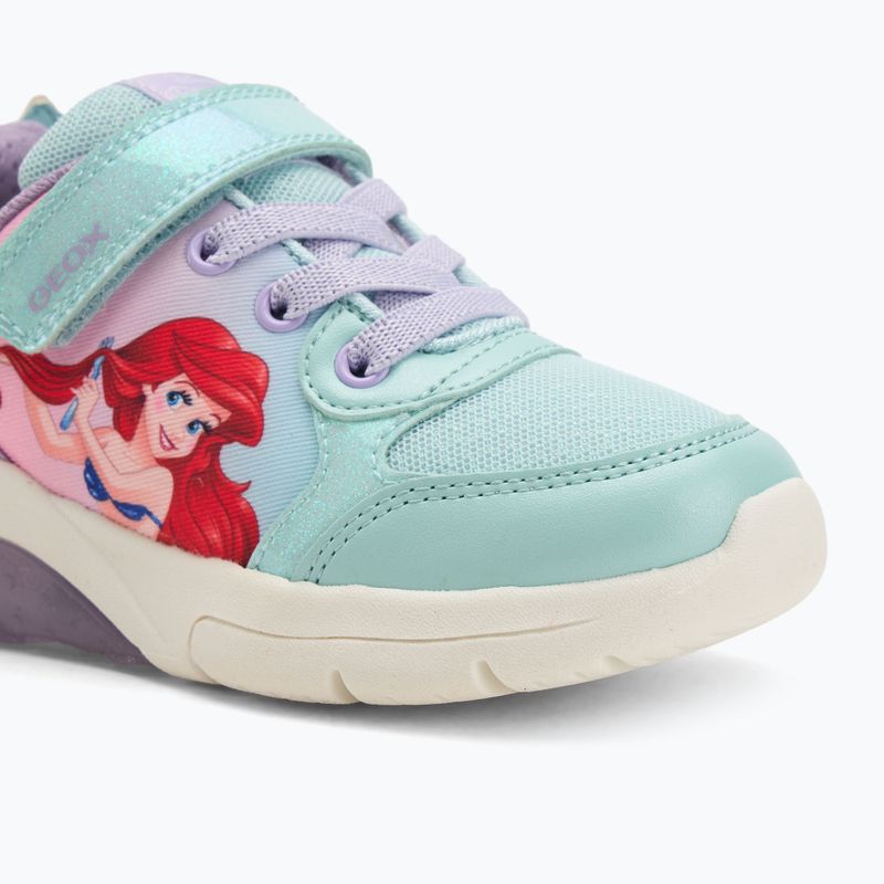 Geox Fadinlight sea green/lilac children's shoes 7