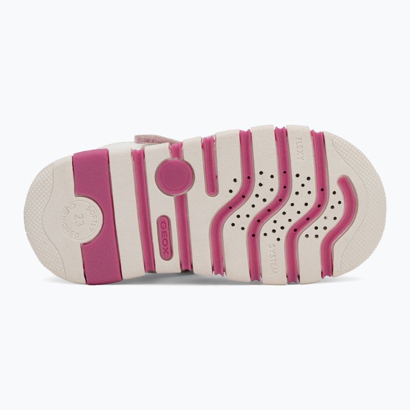 Children's sandals Geox Iupidoo white/fuchsia 4