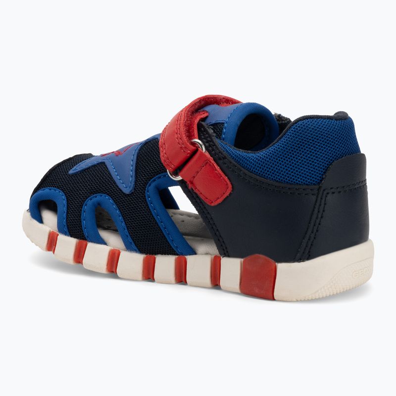 Children's sandals Geox Iupidoo navy/royal 3