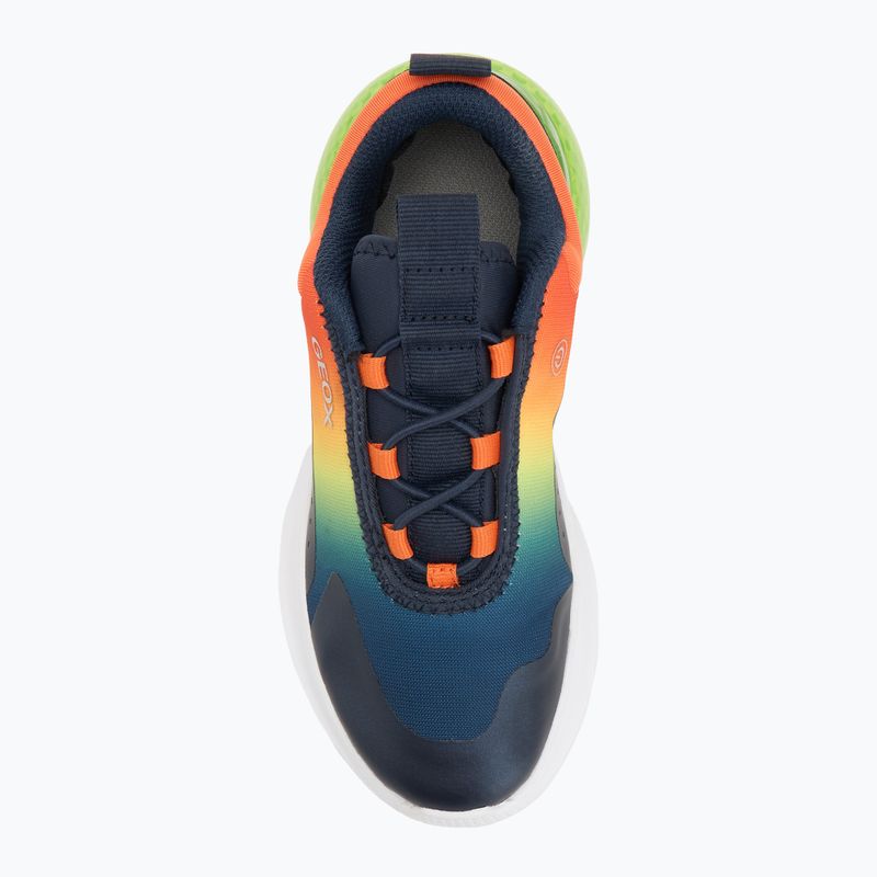 Geox Activart Illuminus navy/lime junior shoes 5