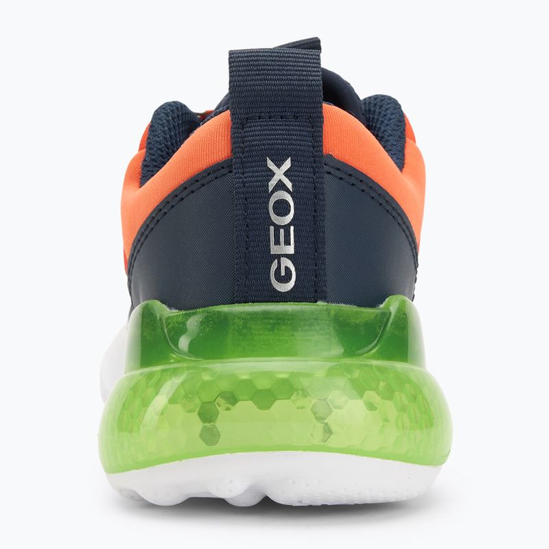 Geox Activart Illuminus navy/lime junior shoes 6