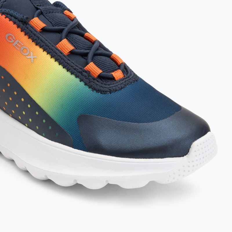 Geox Activart Illuminus navy/lime junior shoes 7