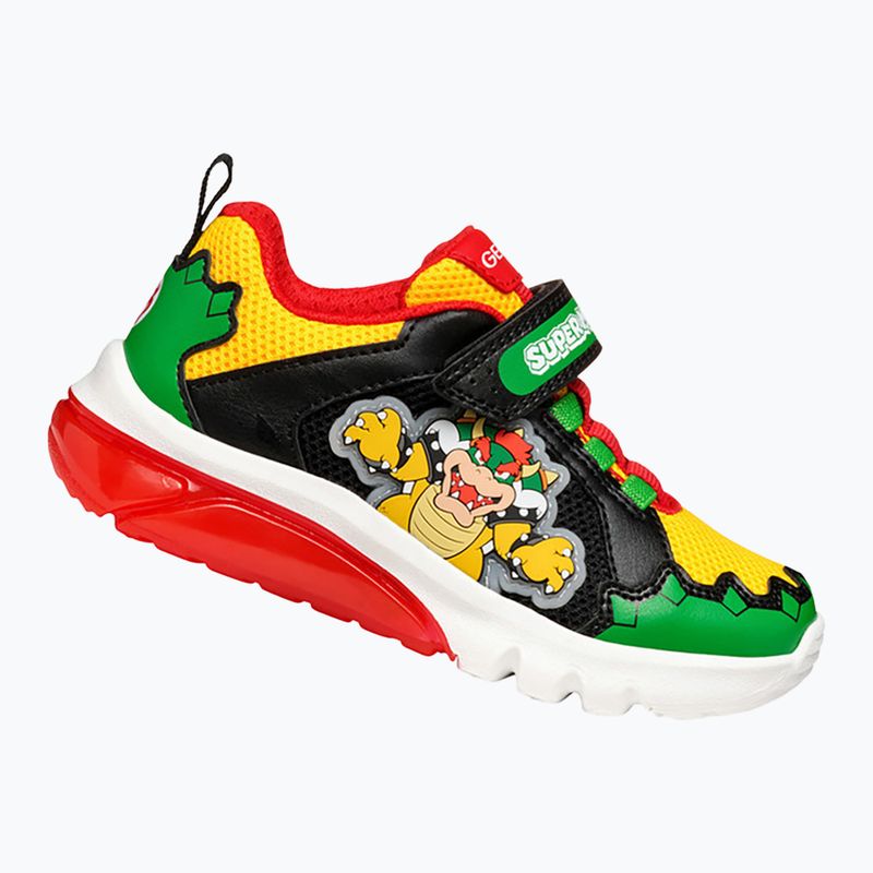 Geox Ciberdron green/dark red children's shoes 4