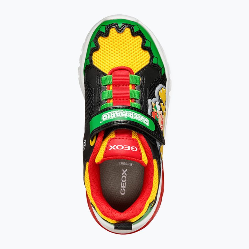 Geox Ciberdron green/dark red children's shoes 8