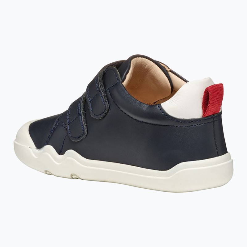 Geox Steppieup navy/red children's barefoot shoes 5