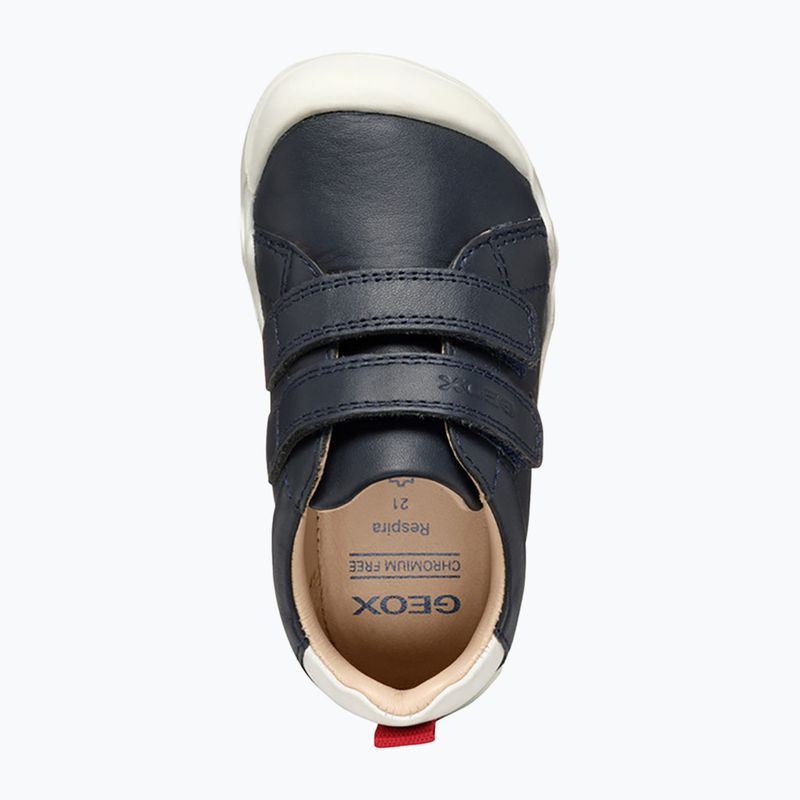 Geox Steppieup navy/red children's barefoot shoes 7