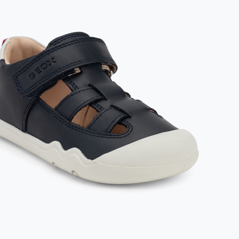 Children's barefoot shoes Geox Steppieup navy/white 7