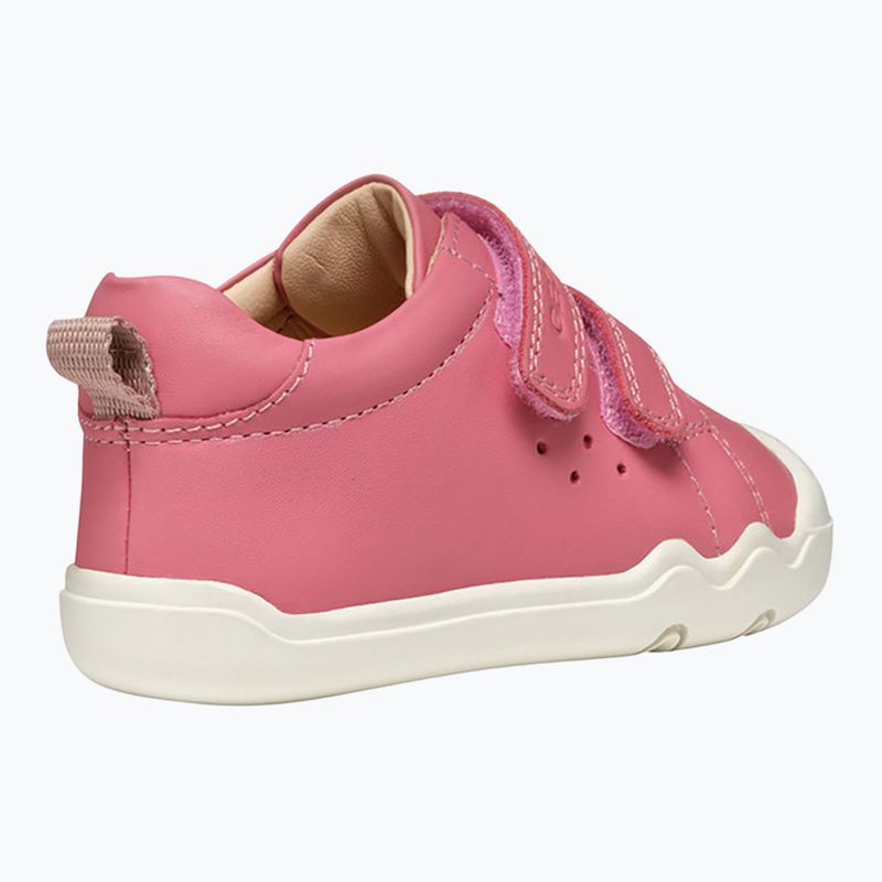 Geox Steppieup fuchsia children's barefoot shoes 4