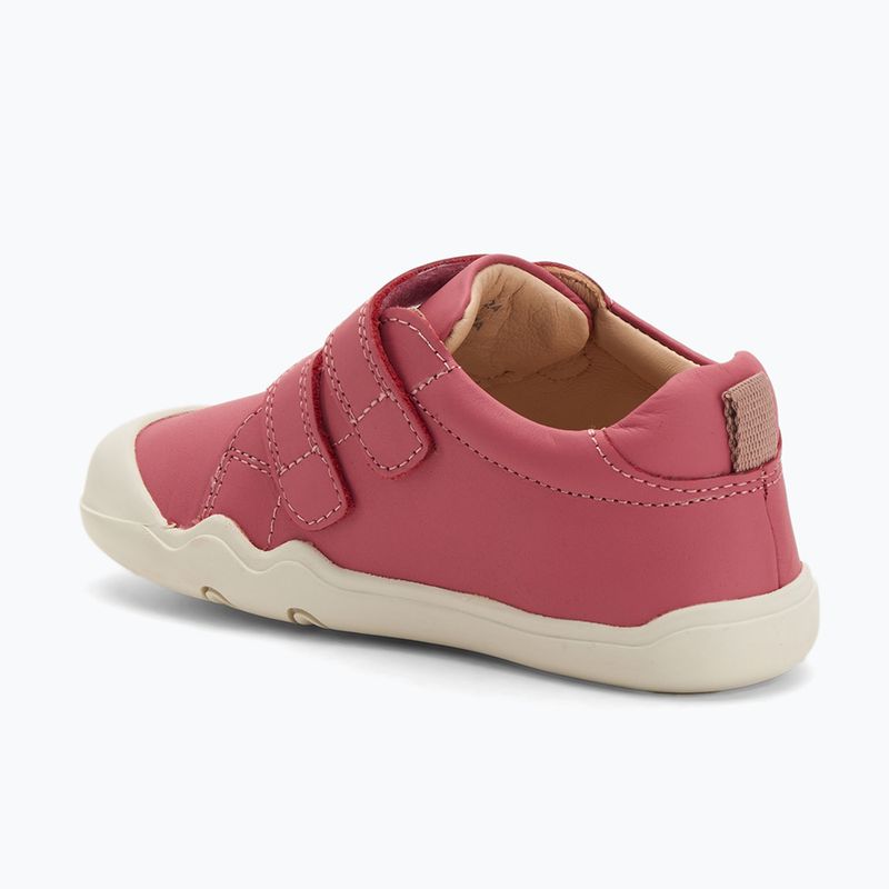 Geox Steppieup fuchsia children's barefoot shoes 3