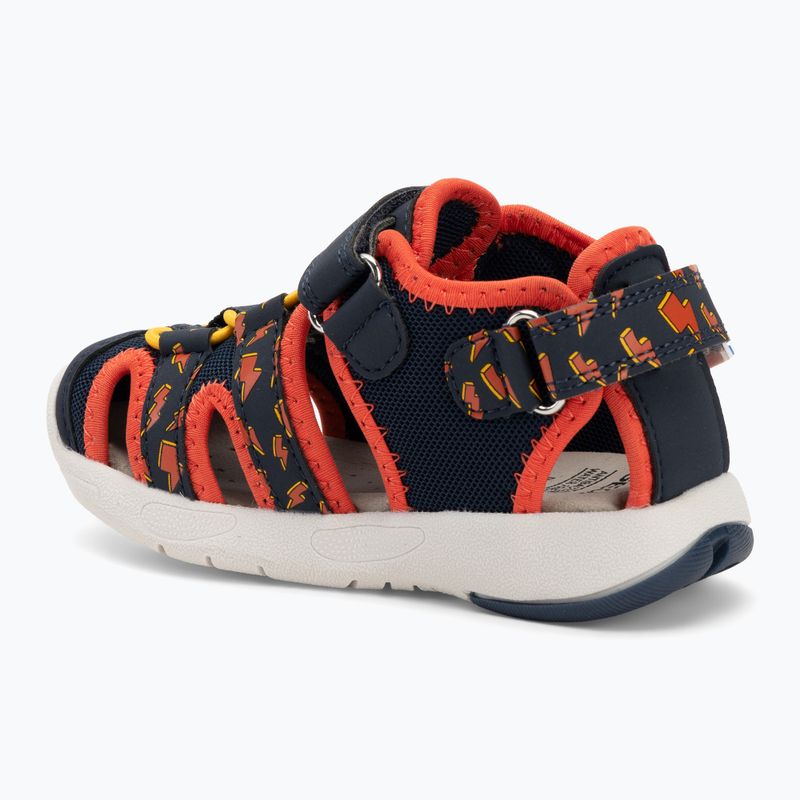 Children's sandals Geox Multy navy/orange 3