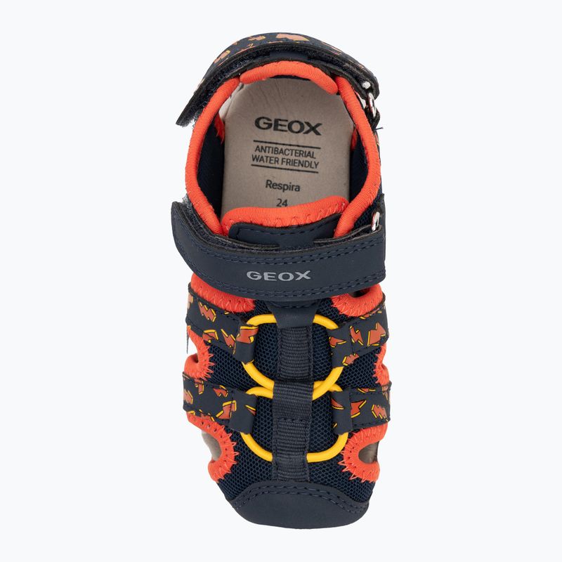 Children's sandals Geox Multy navy/orange 5