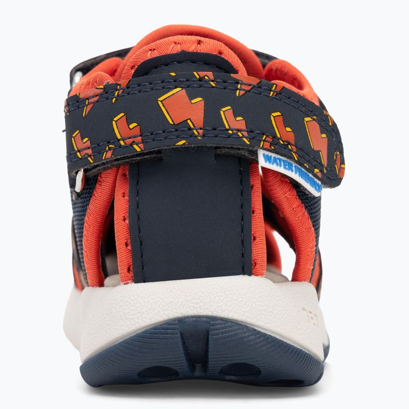 Children's sandals Geox Multy navy/orange 6