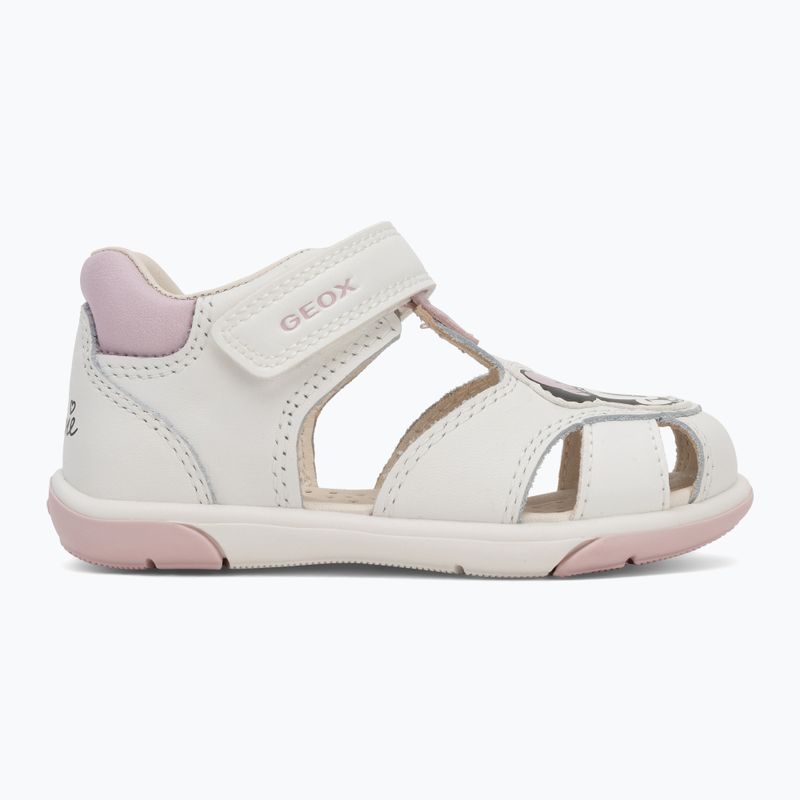 Children's sandals Geox Zapito white/pink 2