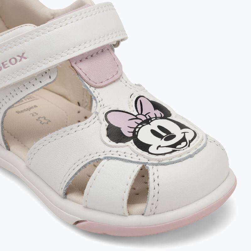 Children's sandals Geox Zapito white/pink 7
