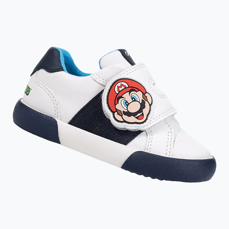 Geox Gisli children's shoes white/navy/orange 10