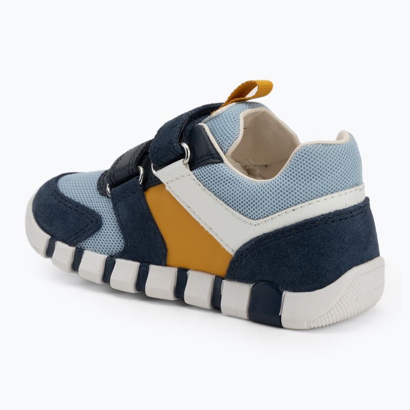 Children's shoes Geox Iupidoo navy/ochreyellow 3
