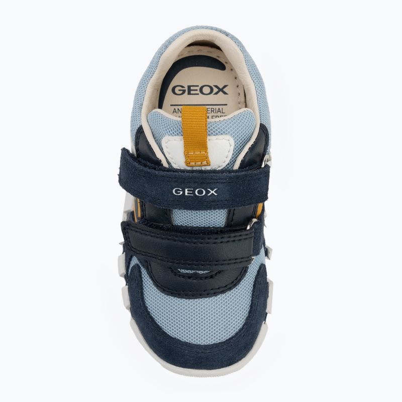 Children's shoes Geox Iupidoo navy/ochreyellow 5