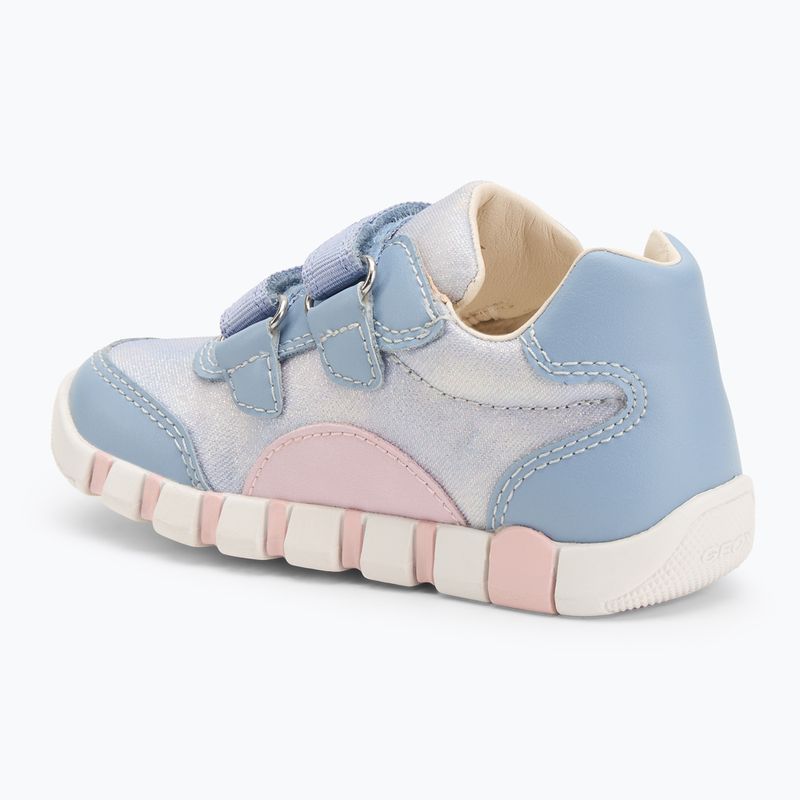Geox Iupidoo light avio/pink children's shoes 3