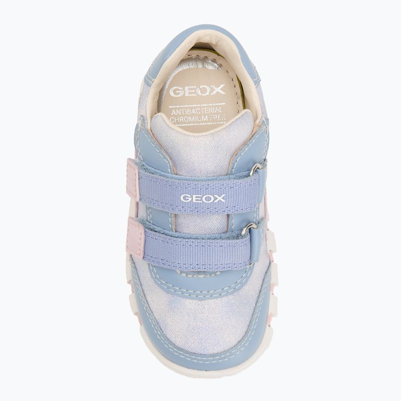 Geox Iupidoo light avio/pink children's shoes 5