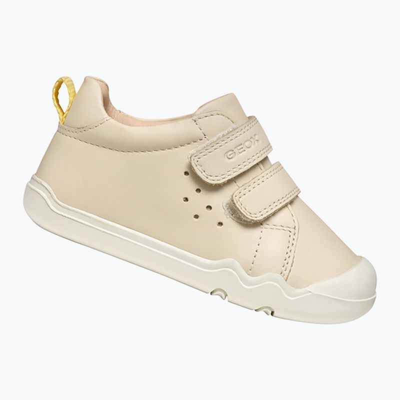 Geox Steppieup light ivory children's barefoot shoes 3