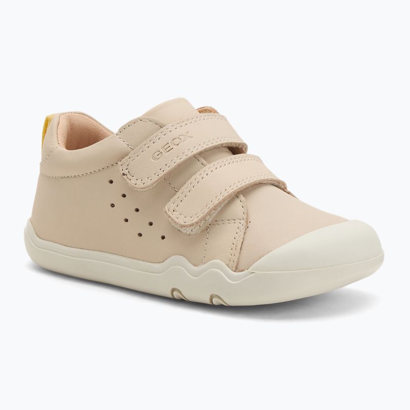 Geox Steppieup light ivory children's barefoot shoes