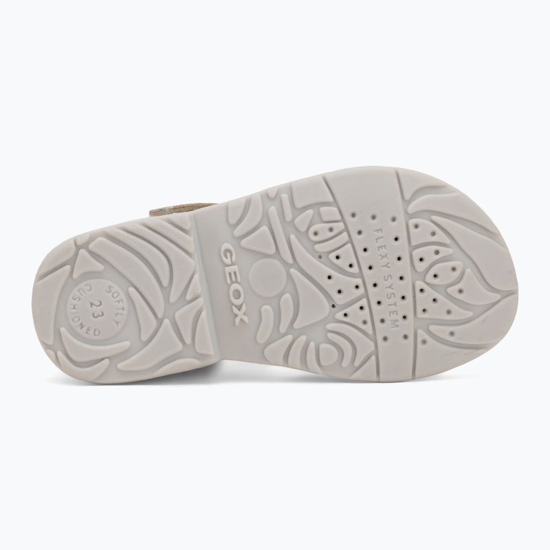 Children's sandals Geox Verred white/silver 4