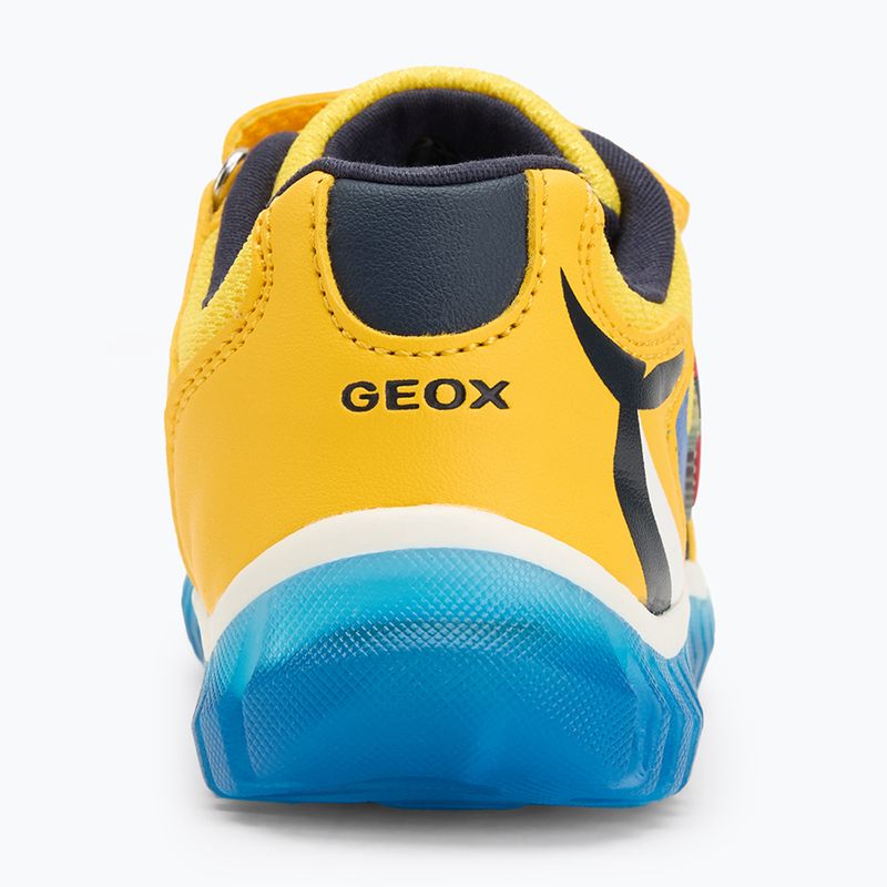 Geox Lightyloo yellow/sky children's shoes 6