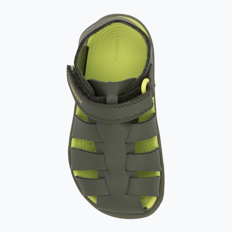 Children's sandals Geox Fusbetto sage 5