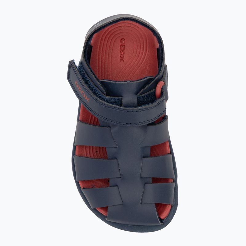Children's sandals Geox Fusbetto navy 5