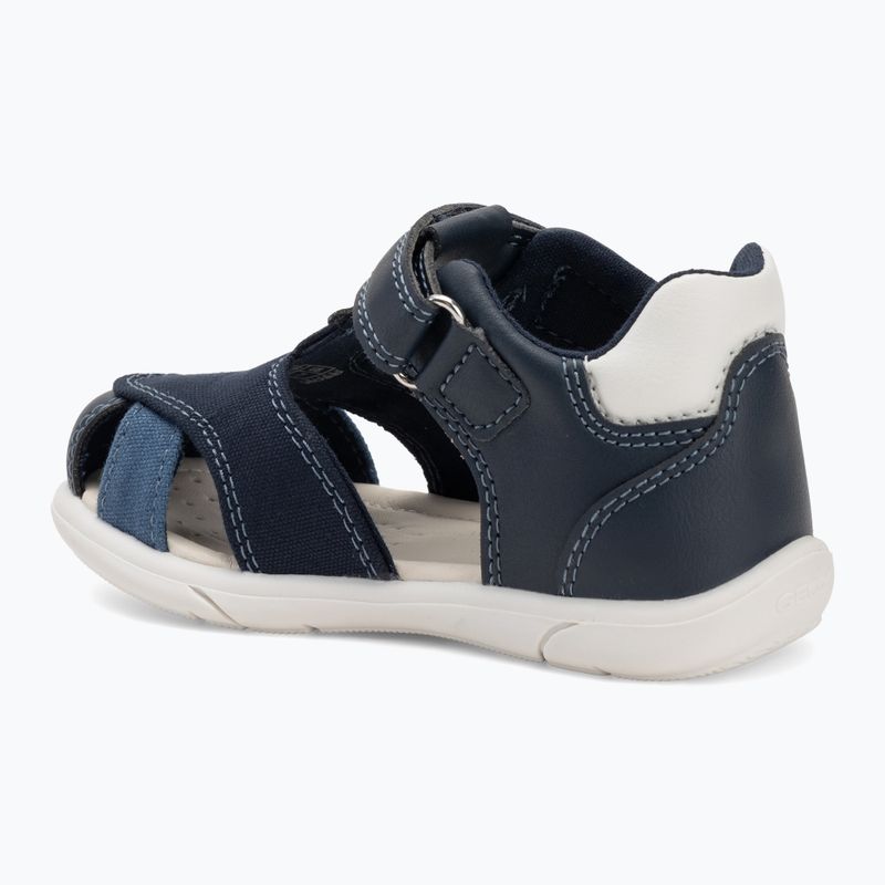Children's sandals Geox Zapito navy/white 3