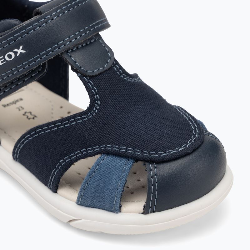 Children's sandals Geox Zapito navy/white 7
